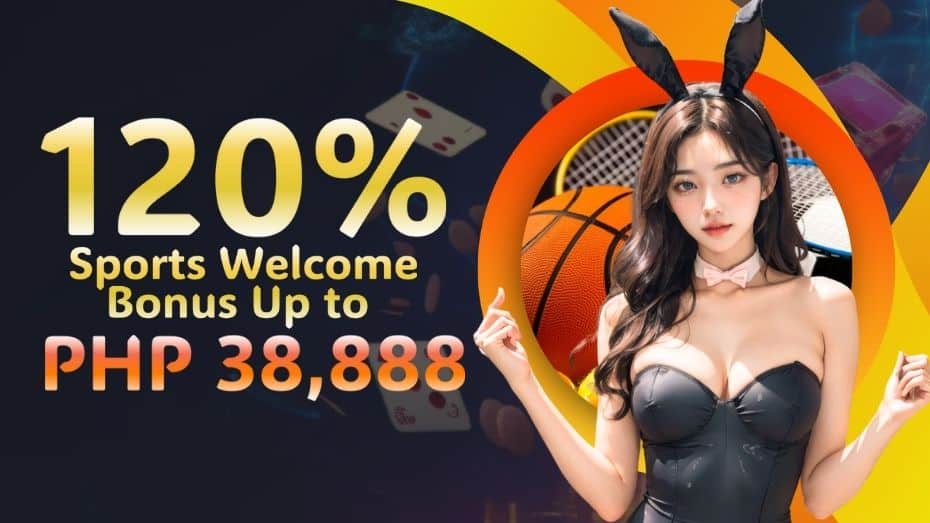 120% Sports Welcome Bonus Up to PHP 38,888